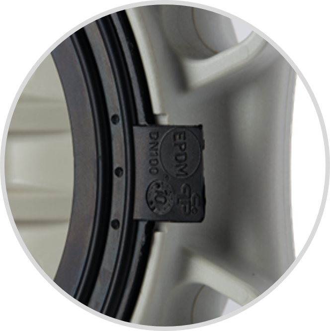 Praher K4 Series 2-Way Butterfly Valve w/lever op (lugged style) - Image 6