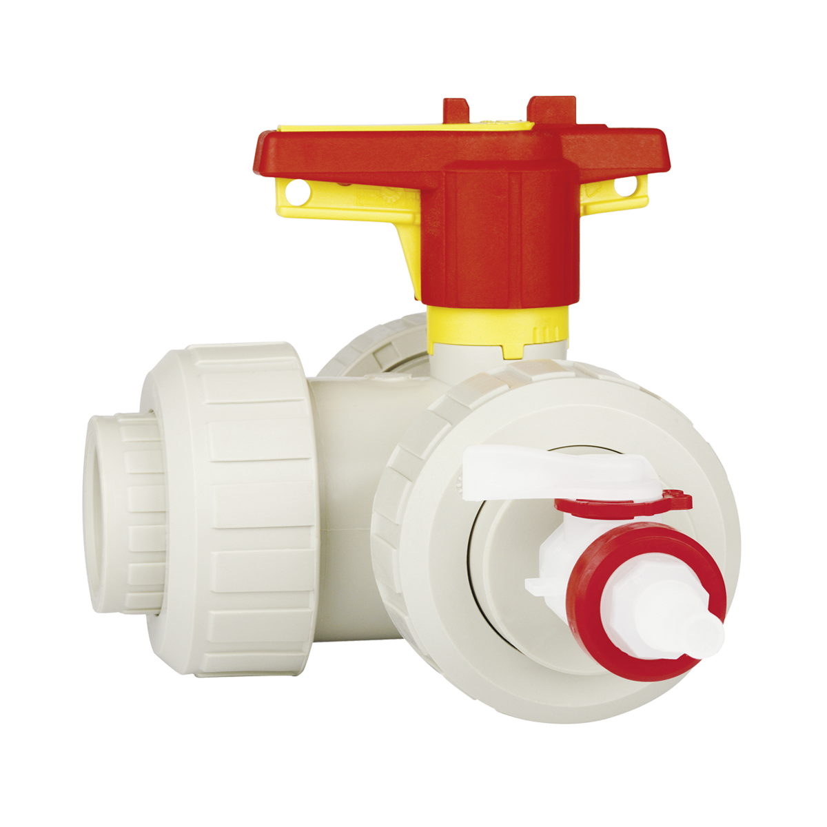 Praher S4 Series 3-Way Ball Valves made from PP