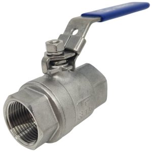 FVS-V2 Series 2-Piece Stainless Steel Ball Valves w/Handle