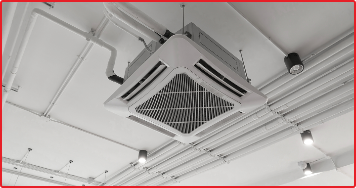 Ceiling air conditioner unit